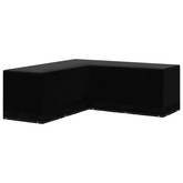 Pokrowiec na narożne meble ogrodowe, 12 oczek, 250x250x90 cm