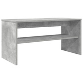 Szafka pod telewizor 80 x 35 x 40 cm Betonowy szary