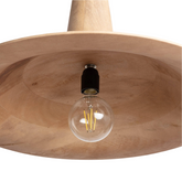 Lampa Wisząca z drewna z mango ?60cm Abruzzo Vattene