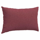 Poduszki na sofę 2 pcs Czerwone wino 50 x 30 cm tkanina