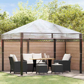 Wymiana osłony altany przezroczysty 300 x 300 x 26 cm PVC