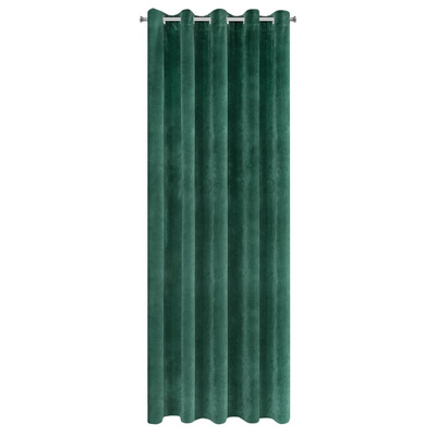 Zasłona Villa ciemnozielona 140x250