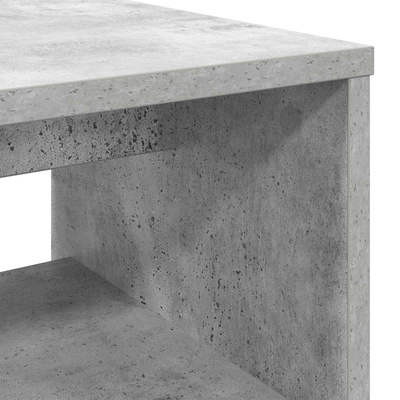 Szafka pod telewizor 80 x 35 x 40 cm Betonowy szary