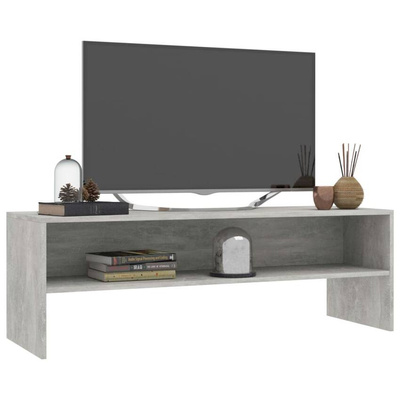 vidaXL Szafka pod TV, betonowy szary, 120 x 40 x 40 cm, płyta wiórowa