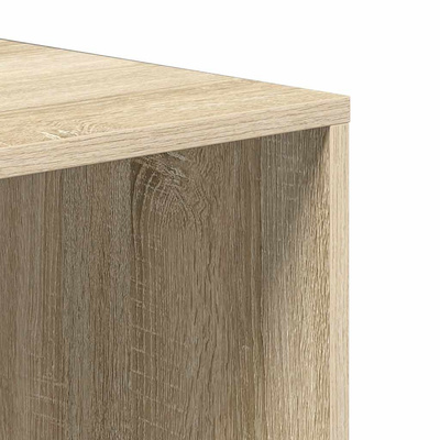 vidaXL Ławka na buty, dąb sonoma 105x35x35 cm, materiał drewnopochodny