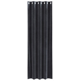 Zasłony zaciemniające 2 pcs Ciemnoszary 140 x 245 cm Aksamit