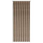 Zasłona Melanie ciemnobeżowa 125x270