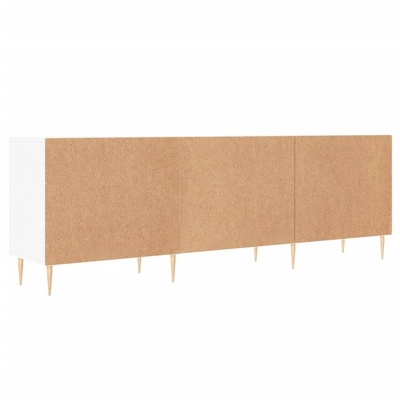 Szafka pod TV, biała, 150x30x50 cm, materiał drewnopochodny vidaXL