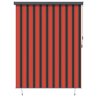 Roleta Pomarańczowy i brązowy 200 x 250 cm Materiał i Aluminium