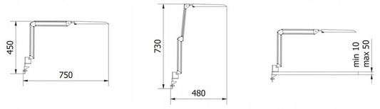 Lampka biurkowa GArchitecto GT-LB-ARCH8W-00 biała