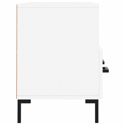 vidaXL Szafka pod TV, biała, 102x36x50 cm, materiał drewnopochodny wariant 4