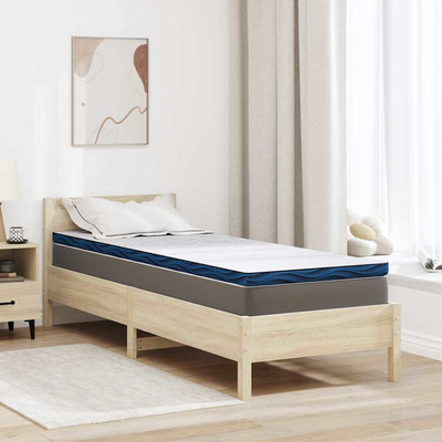 Nakładka na materac Biały 70 x 200 cm Tkanina żakardowa