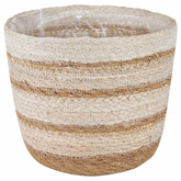 Kosze na rośliny z trawy morskiej 3 pcs