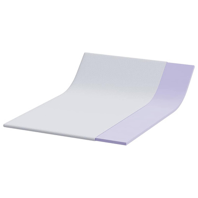Materac topper z pianki pamięciowej 140 x 190 cm Thick Miękki