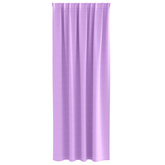Firany blackout z kółkami 2 pcs Fioletowy 225 x 140 cm