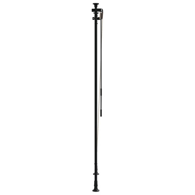 vidaXL Roleta zewnętrzna, żółto-biała, 120x270 cm, tkanina i stal