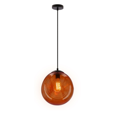 Lampa sufitowa wisząca 1X60W E27 pomarańczowy CLUB 31-51233