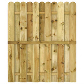 Brama ogrodowa 100 x 125 cm Lite drewno sosnowe zielony