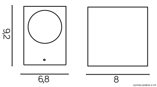 Lampa elewacyjna 5001 DG