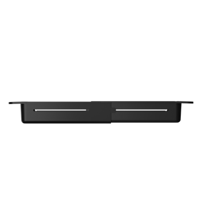 Wkładka do zlewozmywaka / regulowana szerokość 400-560 x80 mm  (gł 65mm) czarny