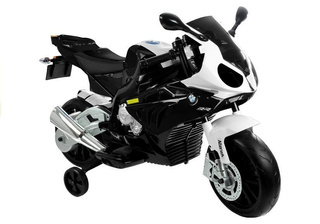 Motor Na Akumulator BMW S1000RR Dla Dzieci Czarny Trójkołowy