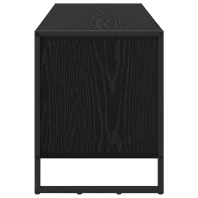 Szafka na buty z przechowywaniem Czarny Dąb 100 x 35 x 44 cm
