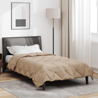 Kołdra na cały rok Ciemnoszary 135 x 220 cm Mikrofibra