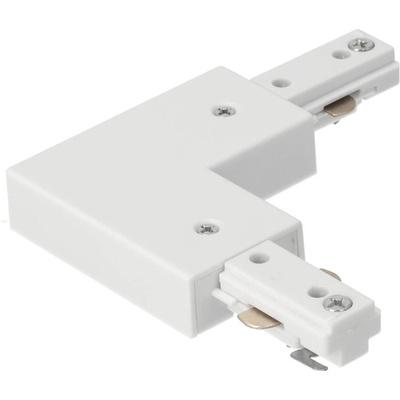 Łącznik L do szyny MEVA PRO L Connector White, biały EDO777515 EDO Solutions