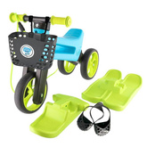 FWRider Yetti Super Pack Zestaw Zimowy: Blue - Lime / Niebiesko - Limonkowy
