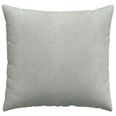 Poduszki na sofę 2 pcs Jasnoszary 45 x 45 cm Tkanina sztruksowa