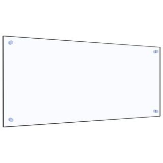 Panel ochronny do kuchni, przezroczysty, 90x40 cm, szkło