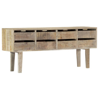 vidaXL Komoda, 140 x 30 x 60 cm, lite drewno mango