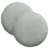 Poduszki na siedziska 2 pcs Jasnoszary ?30 x 13 cm Aksamit