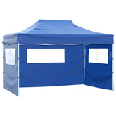 Namiot Imprezowy Niebieski 291 x 431 x 315 cm Materiał Oxford