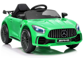 Auto na akumulator Mercedes AMG GT R Pilot Światła LED MP3  Zielony