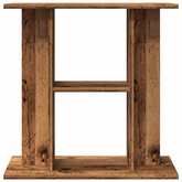Stojak pod akwarium Stare drewno 60x30x60 cm Drewno konstrukcyjne
