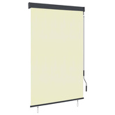 vidaXL Roleta zewnętrzna, 120x250 cm, kremowa