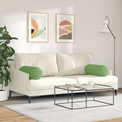 Poduszki Wałkowe 2 pcs Jasnozielony ? 25 x 70 cm