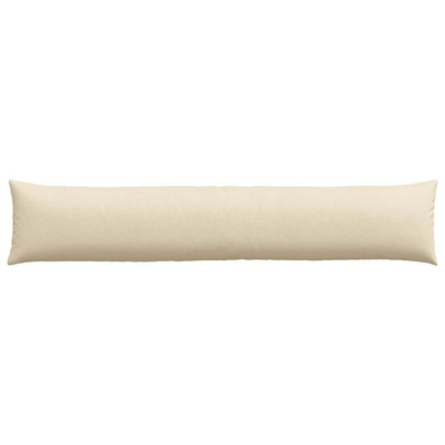 Poduszki na sofę 2 pcs Kremowy 200 x 40 cm tkanina