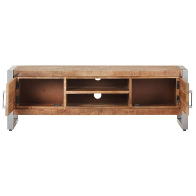 vidaXL Szafka pod TV, 120x30x40 cm, surowe drewno mango wariant 4