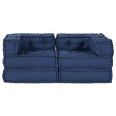 Modularna jednostka sofy 2 pcs Indygo 140 x 70 x 56 cm tkanina