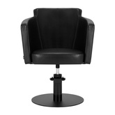 Gabbiano Fotel fryzjerski Roma czarny 148054
