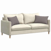 Poduszki na sofę 2 pcs Ciemnoszary 60 x 40 cm tkanina