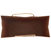 Torby papierowe 250 szt. z uchwytami Brązowe 26x12x35 cm
