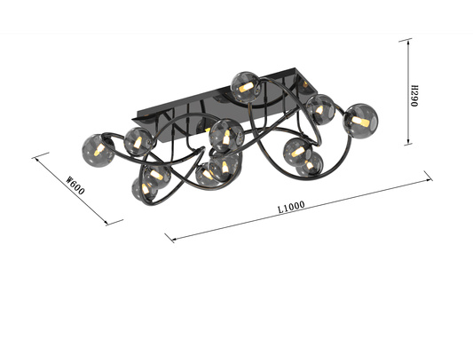 Lampa sufitowa NANCY 9014-1205