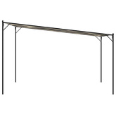 Altana, beżowa, 4x4 m, 180 g/m?, tkanina i stal