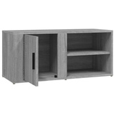 vidaXL Szafka pod TV, szary dąb sonoma, 80x31,5x36 cm