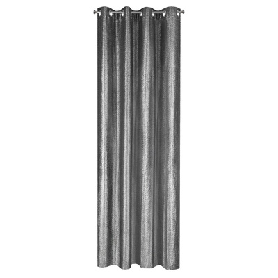 Zasłona Glossy czarna 140x250