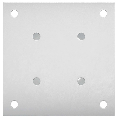 Okrągły kotwicy gruntowej 4 pcs srebrny 15 x 15 x 15 cm Metal