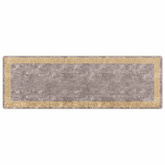 Chodnik dywanowy MARSA Szary 100 x 300 cm Poliester i PVC